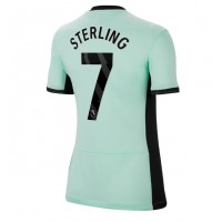 Maglie da calcio Chelsea Raheem Sterling #7 Terza Maglia Femminile 2023-24 Manica Corta